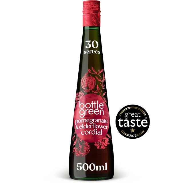 Bottlegreen Pomegranate & Elderflower Cordial   500ml - McGrocer