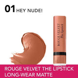 Bourjois Rouge Velvet The Lipstick 01 Hey Nude