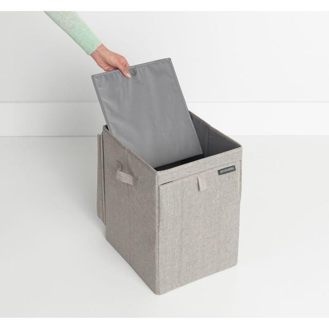 Brabantia 35 Litre Grey Stackable Laundry Box