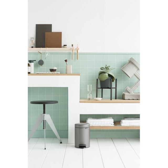 Brabantia Pedal Bin Platinum 3L