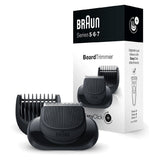 Braun EasyClick Beard Trimmer Attachment for Series 5, 6 and 7 Electric Shaver (New Generation)