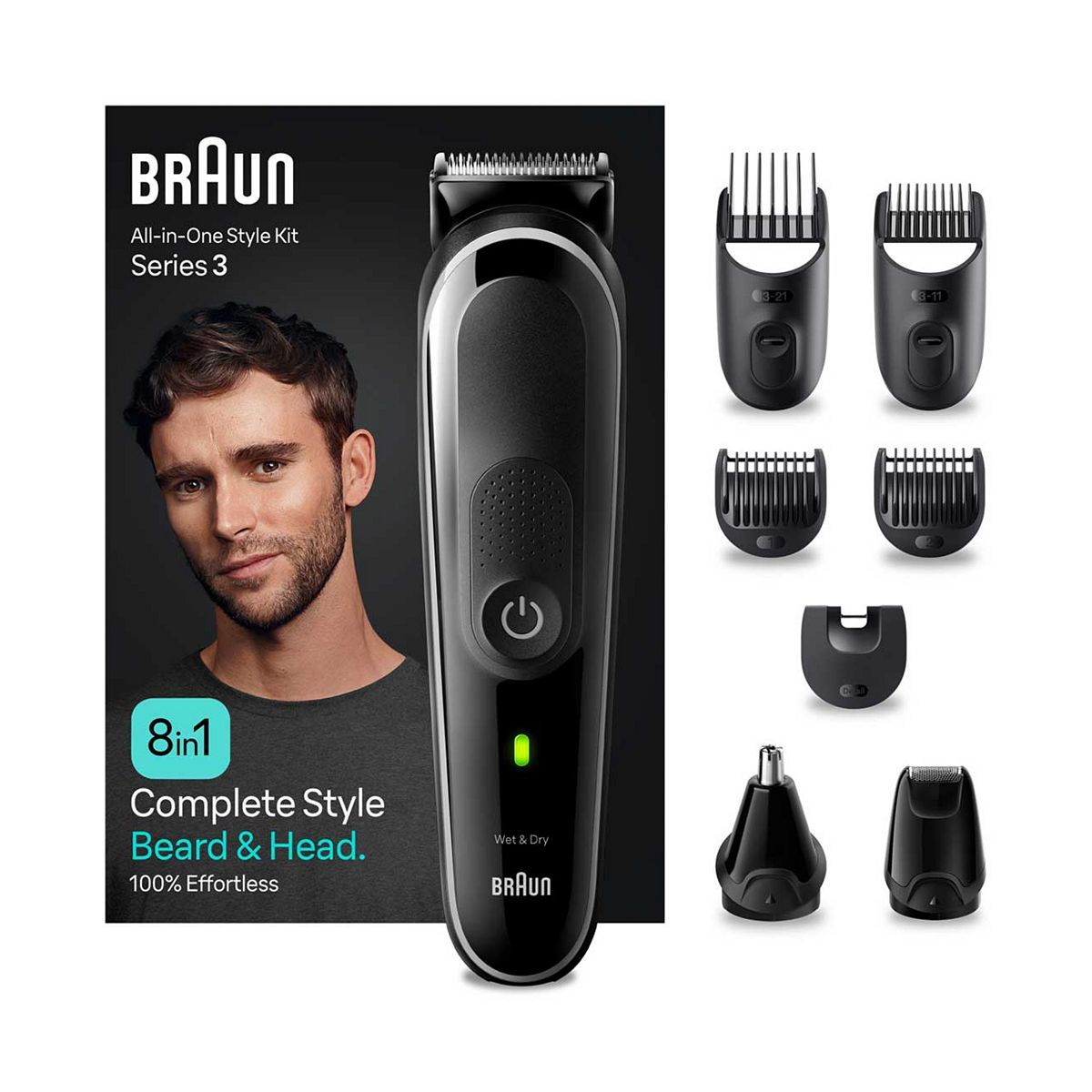 Braun Series 3 All-in-One Hair &amp;amp; Beard Trimmer MGK3440
