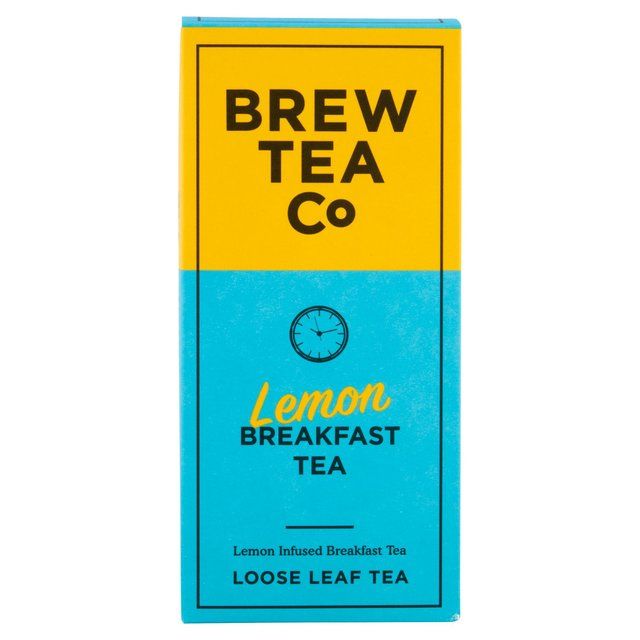 Brew Tea Co Twisted Breakfast - Lemon - 113g Loose Leaf   113g