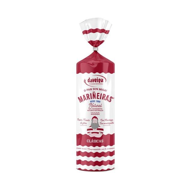 Brindisa Daveiga Spanish Butter Biscuits Marineiras   200g