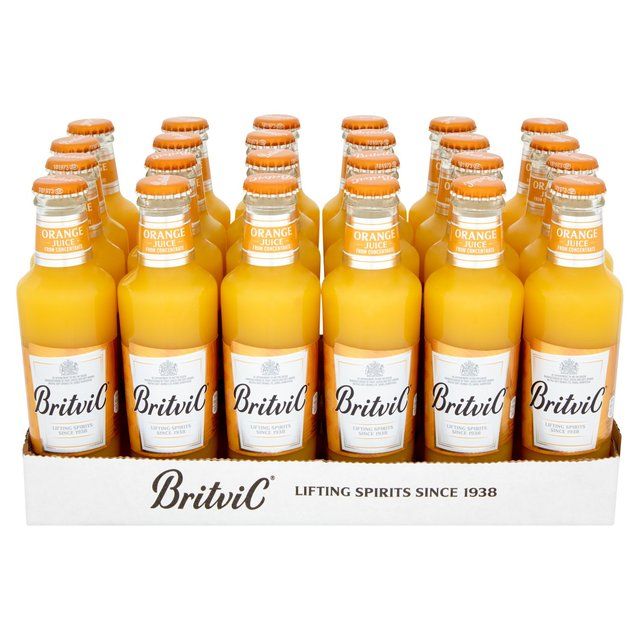 Britvic Orange Juice   24 x 200ml