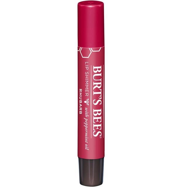 Burt's Bees 100% Natural Origin Moisturising Lip Shimmer Rhubarb
