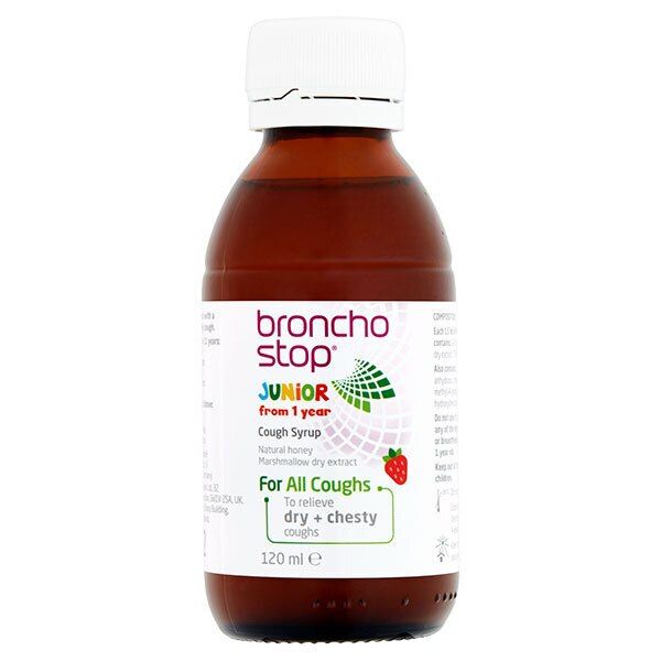 Buttercup Bronchostop Junior Cough Syrup 120ml