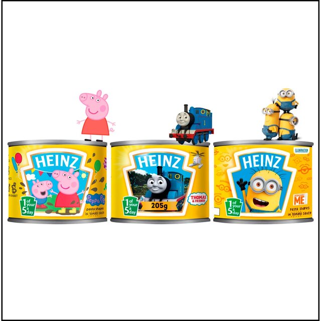 Heinz Peppa Pig Pasta Shapes in Tomato Sauce   205g - McGrocer