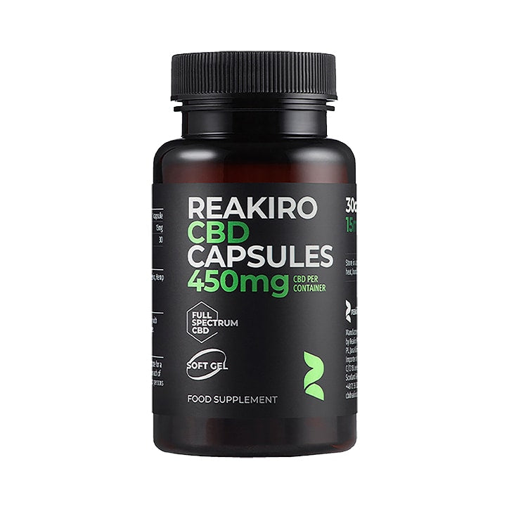 Reakiro CBD Gel 15mg 30 Capsules - 998724