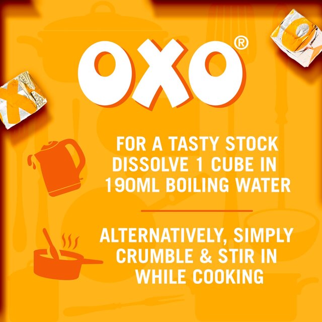Oxo 24 Chicken Stock Cubes   142g - McGrocer
