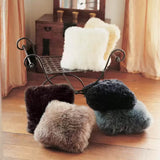 Bowron Double Sided Sheepskin Cushion, 35 x 35cm in 6 Colours - McGrocer