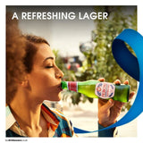 Peroni Nastro Azzurro Gluten Free Beer Lager Bottles   4 x 330ml - McGrocer