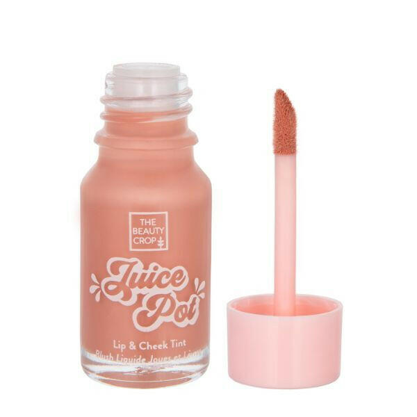 The Beauty Crop Glow Juice Pot Lip & Cheek Tint In Peach GOODS Superdrug   