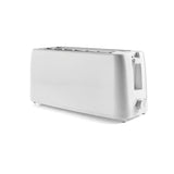 George Home White 4 Slice Toaster - McGrocer