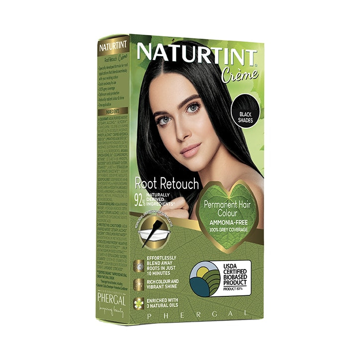 Naturtint Root Retouch Crème - Black Shades 45ml - 998355