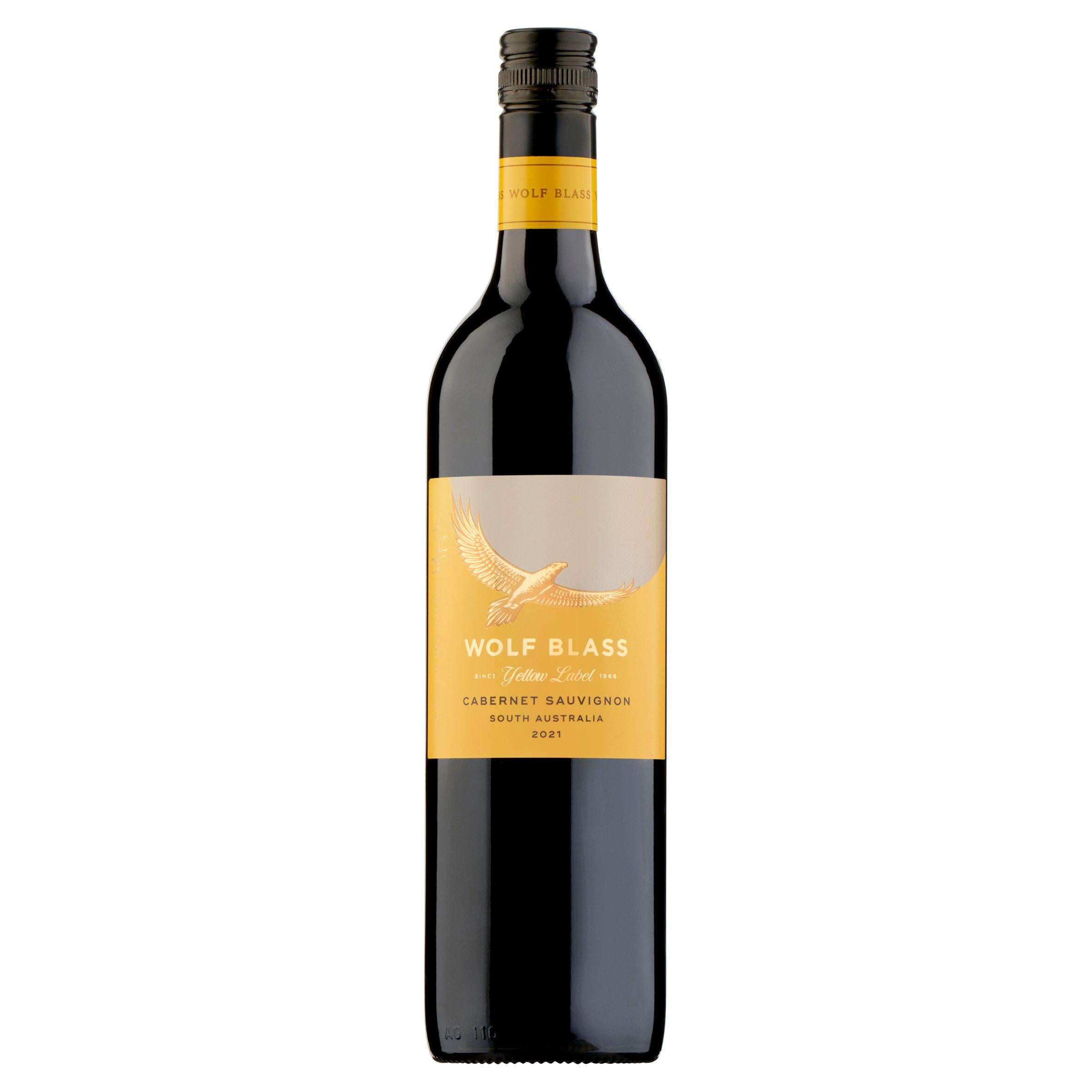 Wolf Blass Yellow Label Cabernet 75cl All red wine Sainsburys   