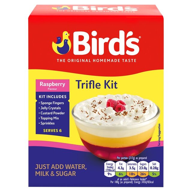 Bird's Raspberry Trifle Mix   141g - McGrocer
