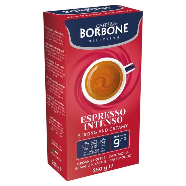 Caffe Borbone Espresso Intenso Ground Filter Coffee   250g