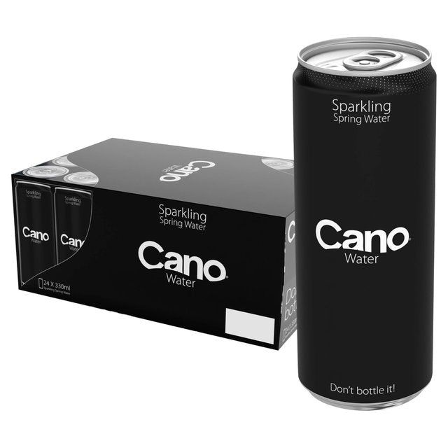 Cano Water Sparkling Water Ring Pull   24 x 330ml