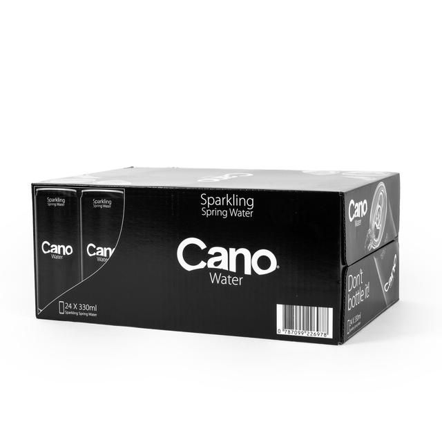 Cano Water Sparkling Water Ring Pull   24 x 330ml