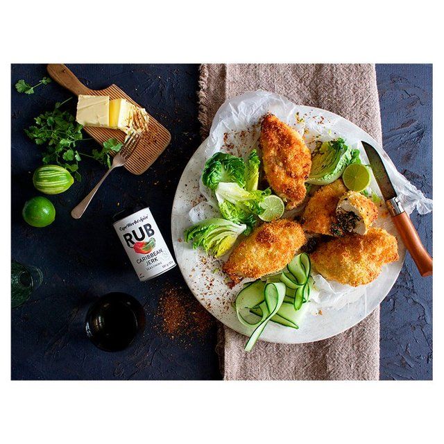 Cape Herb &amp;amp; Spice Caribbean Jerk Seasoning Rub Tin   100g