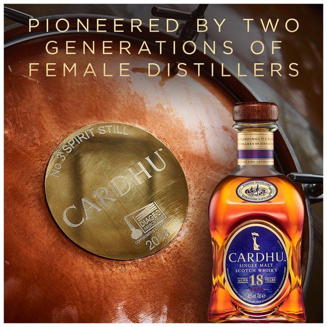 Cardhu 18 Year Old Single Malt Scotch Whisky   70cl