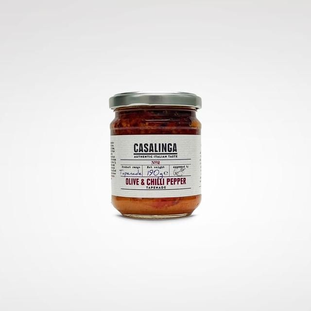 Casalinga Olive &amp;amp; Chilli Pepper Tapenade   190g