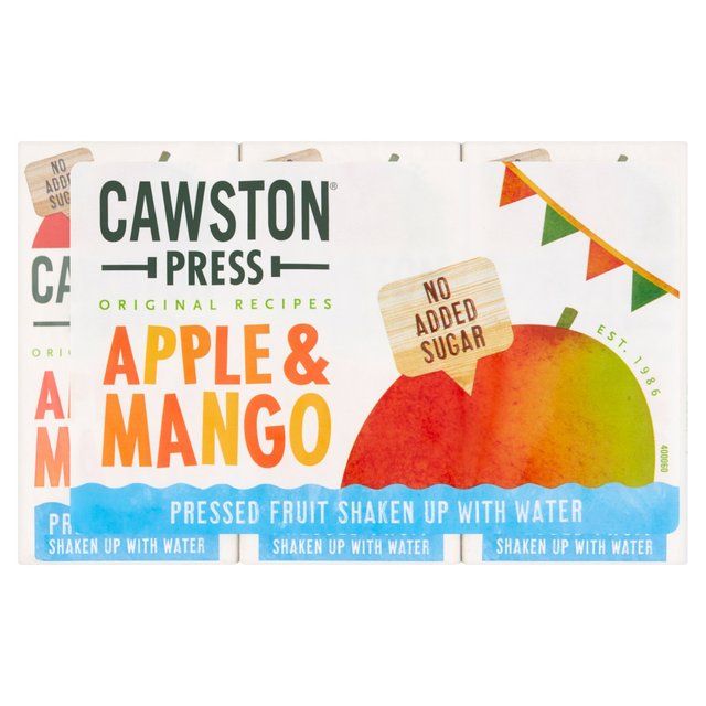 Cawston Press Kids Blend Apple &amp;amp; Mango Juice   3 x 200ml