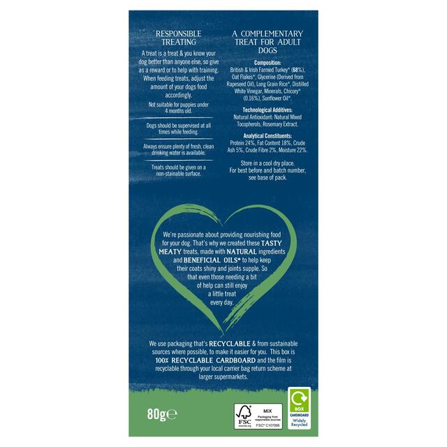 Butcher's Simply Gentle Dog Treats   80g - McGrocer