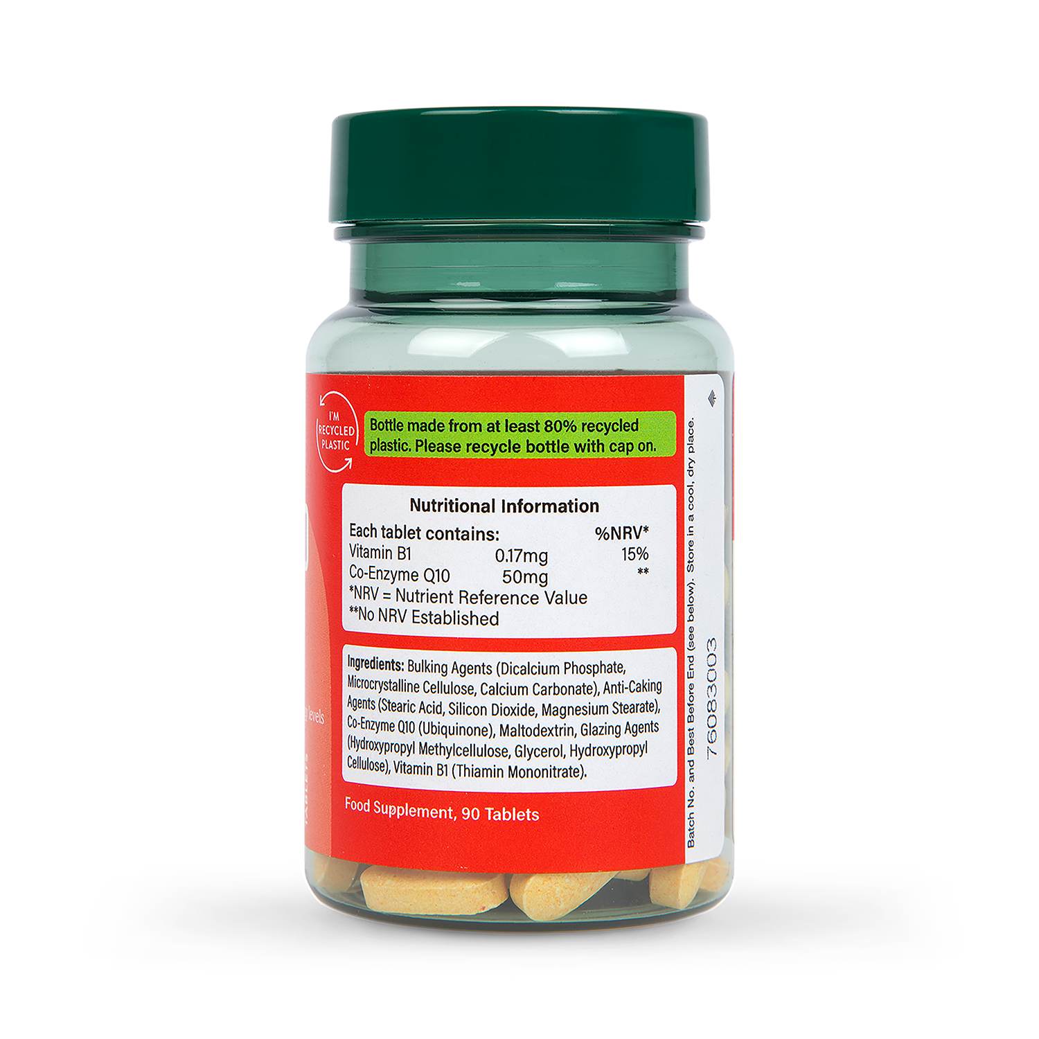 Holland & Barrett Co-Q10 50mg 90 Tablets - 998676