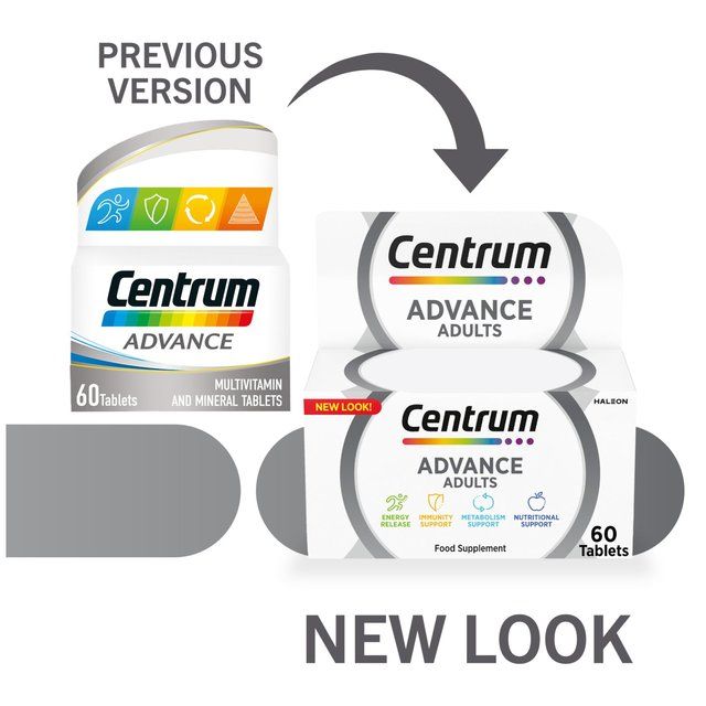 Centrum Advance Multivitamins &amp;amp; Minerals Tablets   60 per pack