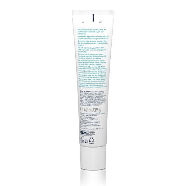 CeraVe Blemish Control Gel Salicylic Acid &amp;amp; Niacinamide 40ml