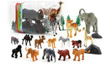 Chad Valley Safari Toy Animals Bucket-50 Pieces