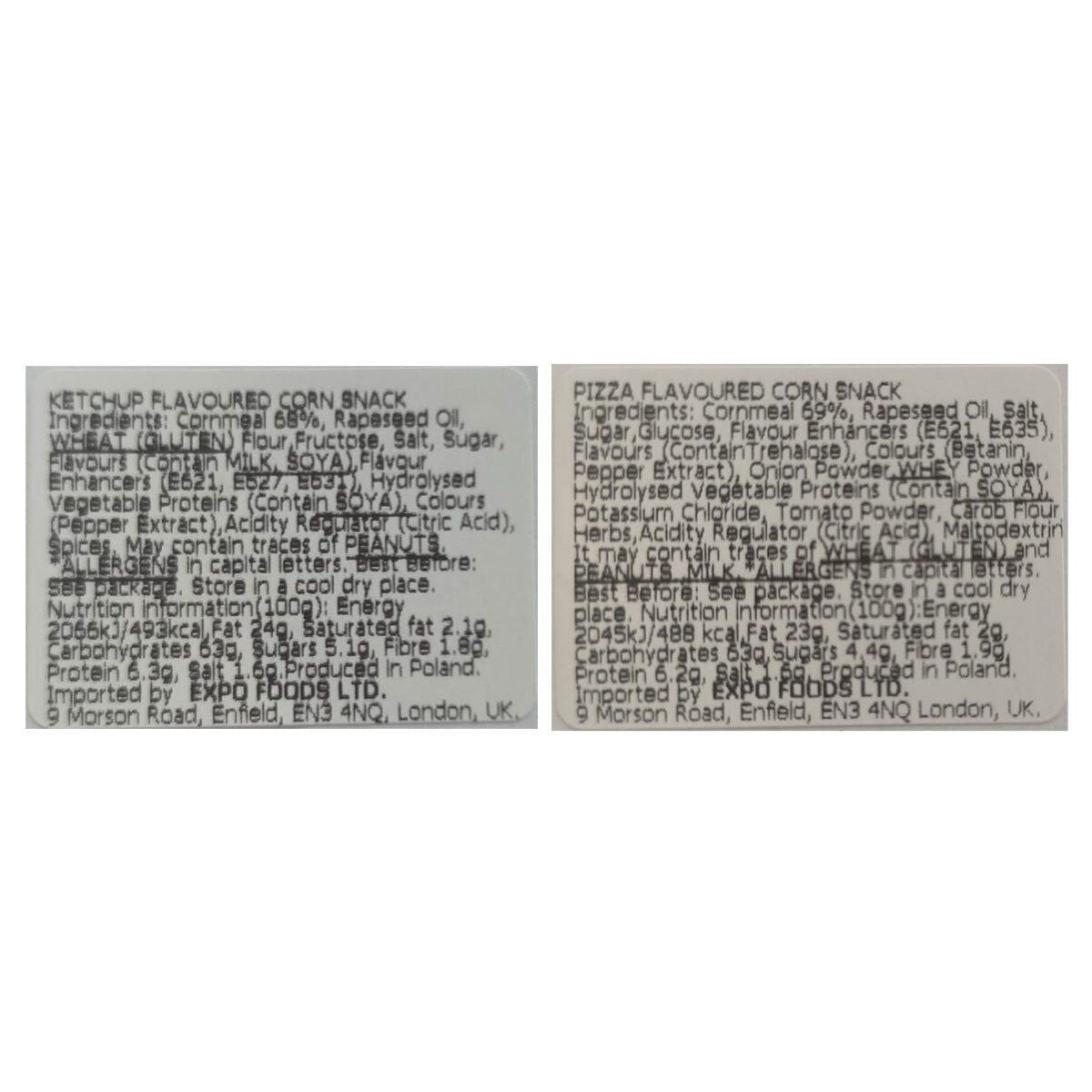 Cheetos Crisps XXL Ketchup 3 x 165g &amp;amp; Pizza 3 x 160g