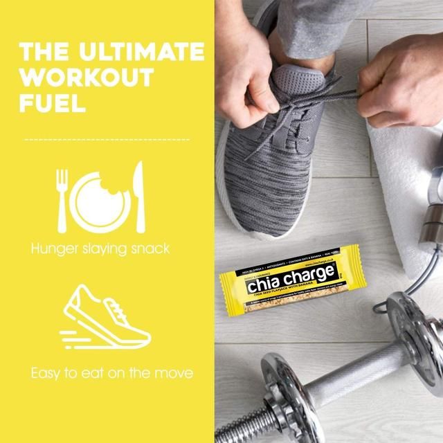 Chia Charge Banana Chia Seed Flapjack   80g