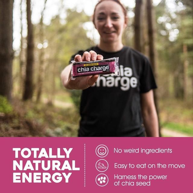 Chia Charge Banana Chia Seed Flapjack   80g