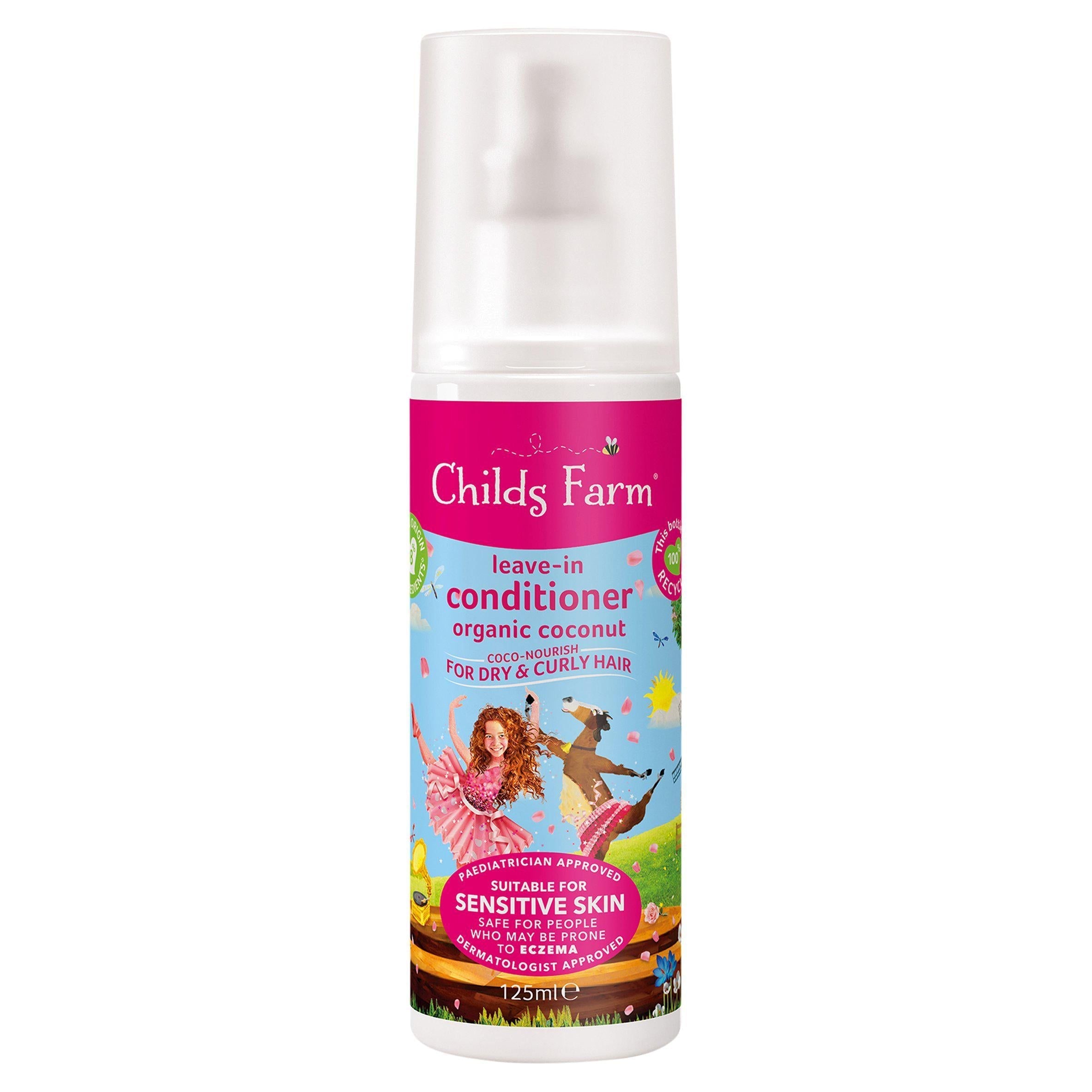 Childs Farm Coco-nourish Leave in Conditioner for Curly &amp;amp; Dry Hair 125ml