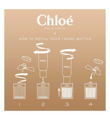 Chlo&amp;eacute; Eau de Parfum for Women Refillable 100ml