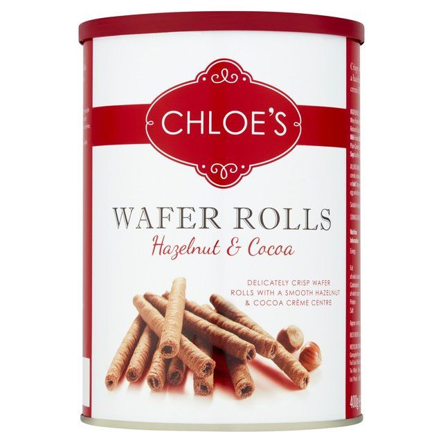Chloe's Hazelnut &amp;amp; Cocoa Wafer Rolls   400g