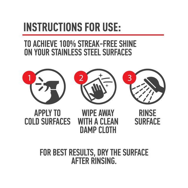 Cif Perfect Finish Specialist Cleaner Spray Stainless Steel    435ml