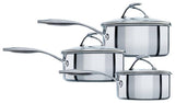 Circulon S Series 3 Piece Stainless Steel Pan Set - Metallic