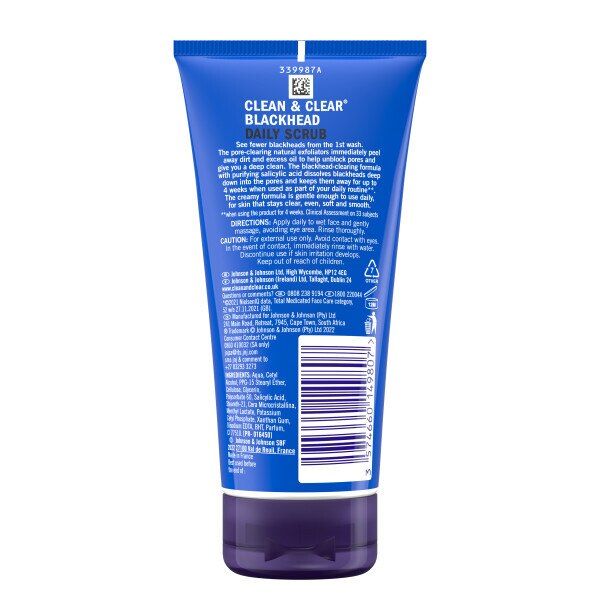 Clean &amp;amp; Clear Blackhead Scrub 150ml