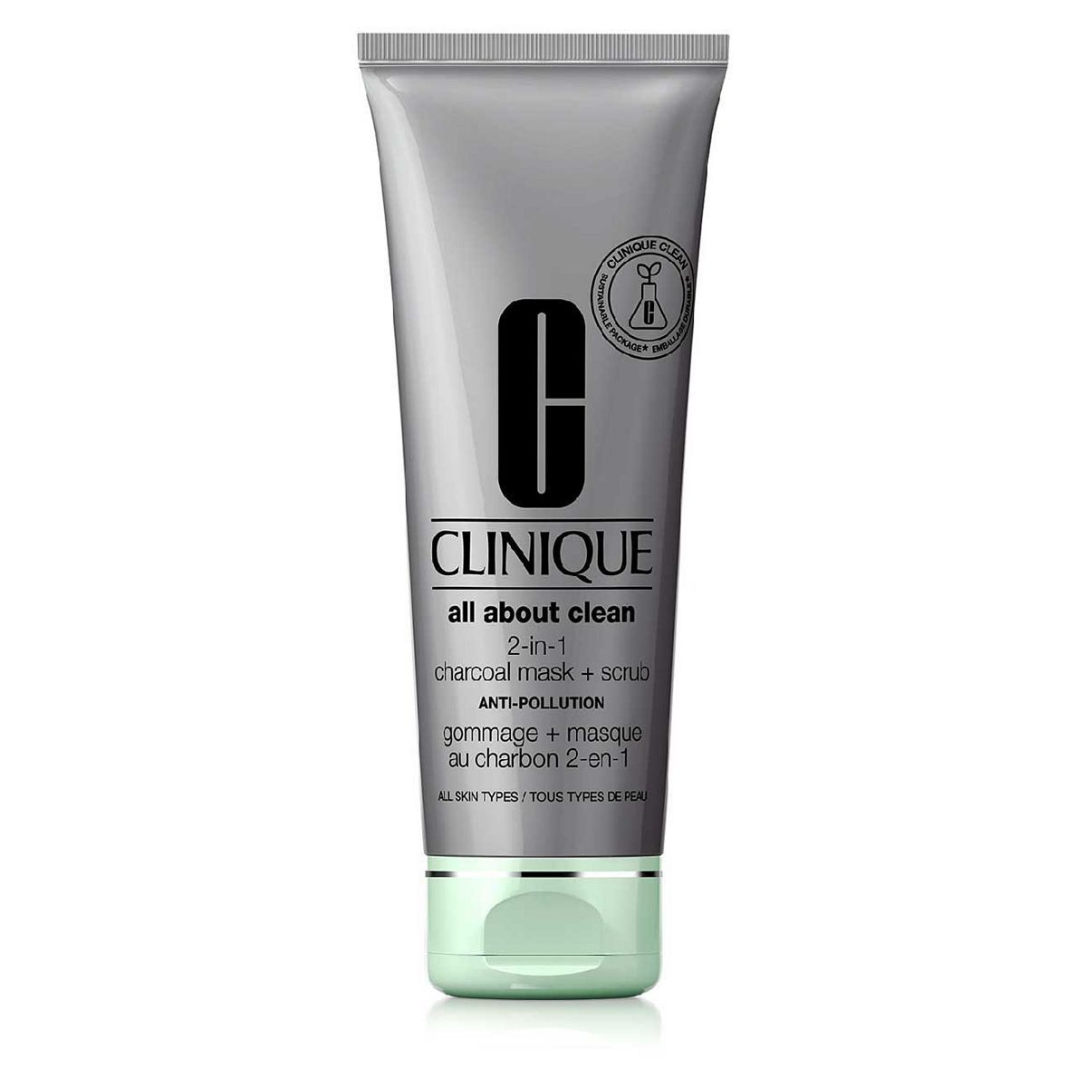 Clinique All About Clean 2-in-1 Charcoal Mask &amp;amp; Scrub 100ml