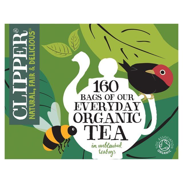 Clipper Organic Everyday 160 Tea bags   160 per pack