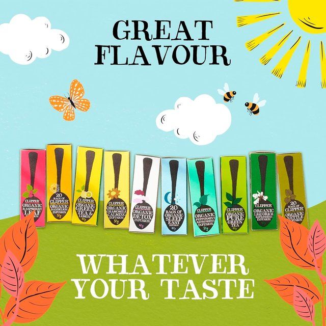 Clipper Organic Fairtrade Restoring Roots Ginger &amp;amp; Turmeric 20 Tea Bags   20 per pack