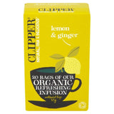 Clipper Organic Lemon &amp;amp; Ginger Infusion   20 per pack