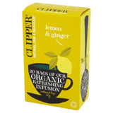 Clipper Organic Lemon &amp;amp; Ginger Infusion   20 per pack
