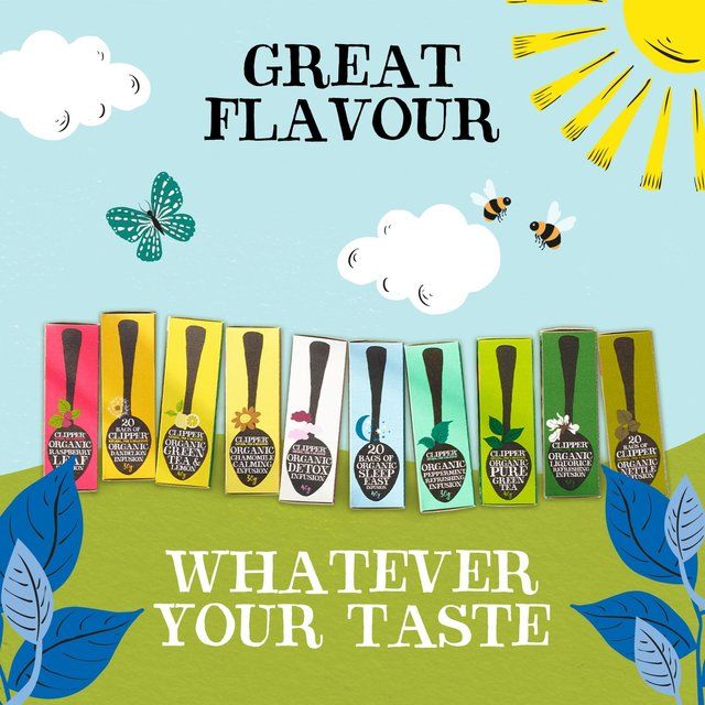 Clipper Organic Naturally Decaffeinated Tea Bags   80 per pack