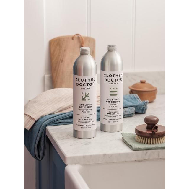 Clothes Doctor Basil &amp;amp; Mandarin Leaf Eco Fabric Conditioner   1L
