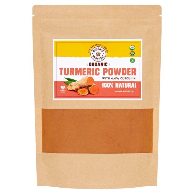 Coconut Merchant Naturals Organic Turmeric Powder   250g